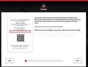 Foot Locker Survey