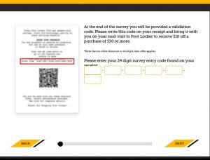 Foot Action Survey