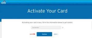 Activate Your Citibank Card