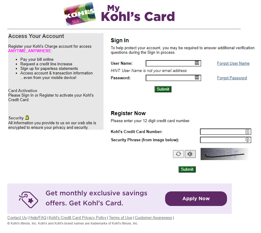 How To Activate Kohls Credit Card Online? Online